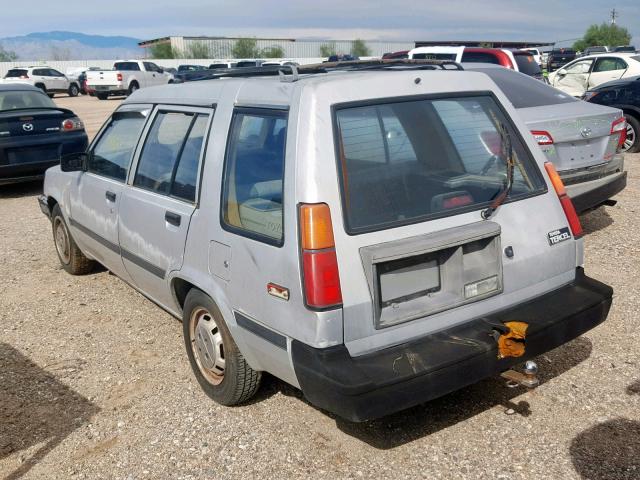 JT2AL32V7G3636826 - 1986 TOYOTA TERCEL DEL GRAY photo 3