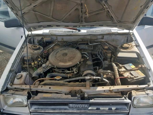 JT2AL32V7G3636826 - 1986 TOYOTA TERCEL DEL GRAY photo 7