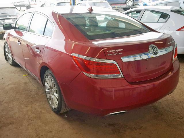 1G4GF5E39DF271764 - 2013 BUICK LACROSSE P MAROON photo 3