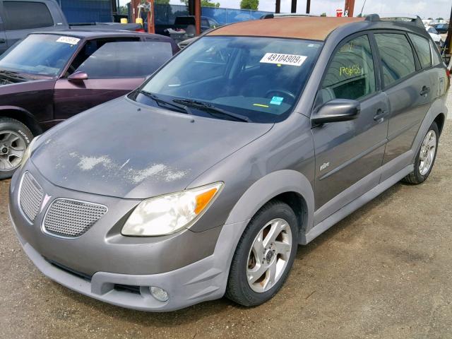 5Y2SL65856Z431908 - 2006 PONTIAC VIBE GRAY photo 2