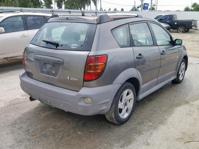 5Y2SL65856Z431908 - 2006 PONTIAC VIBE GRAY photo 4