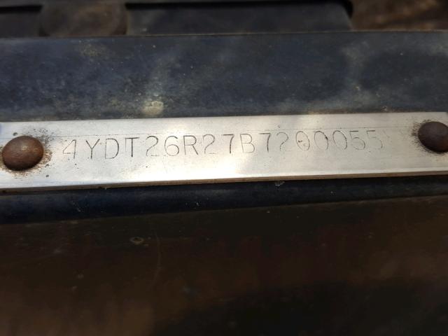 4YDT26R27B7200055 - 2011 KEYSTONE HORNET WHITE photo 10