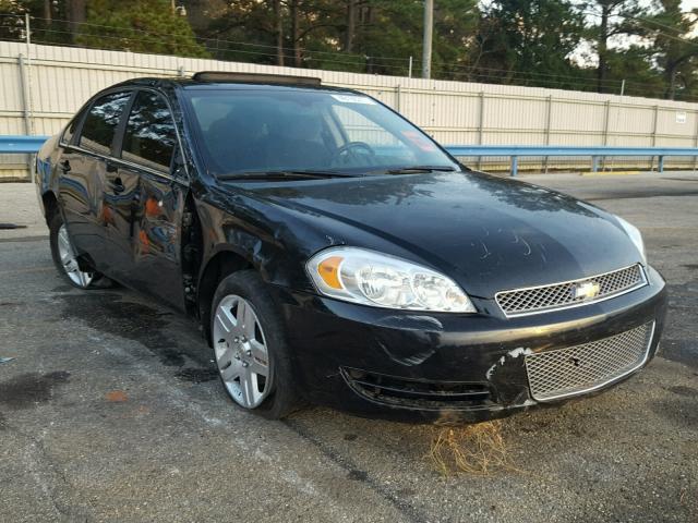 2G1WB5E3XE1178491 - 2014 CHEVROLET IMPALA LIM BLACK photo 1