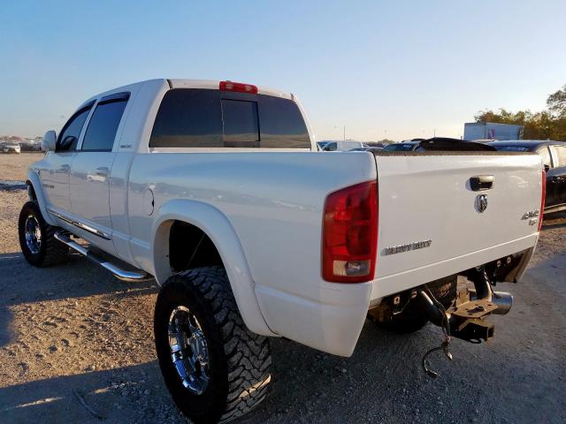 3D7KS29C96G284623 - 2006 DODGE RAM 2500 WHITE photo 3