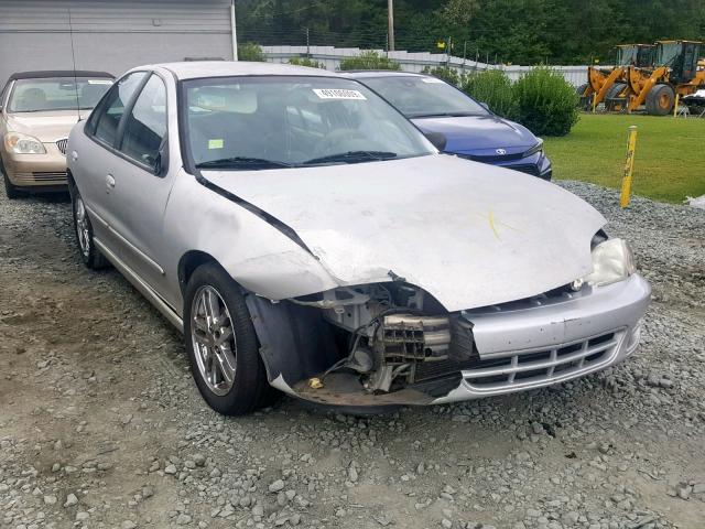 1G1JC524027265349 - 2002 CHEVROLET CAVALIER B SILVER photo 1