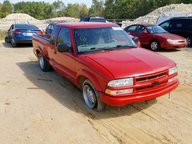 1GCCS19W6Y8260016 - 2000 CHEVROLET S TRUCK S1 RED photo 1