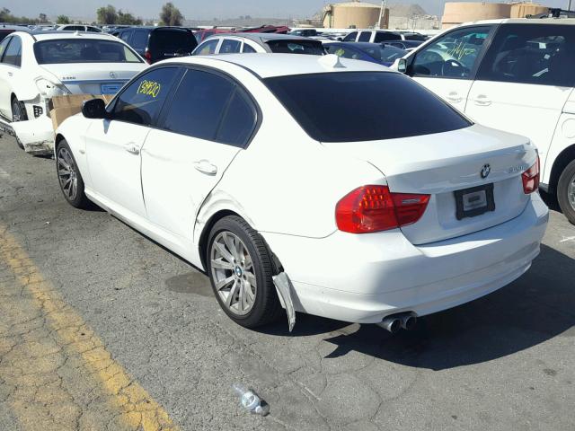 WBAPH5G57BNM73466 - 2011 BMW 328 I SULE WHITE photo 3