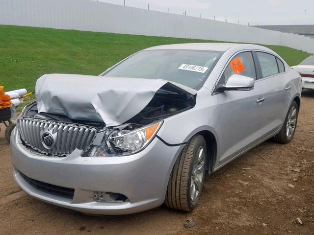 1G4GD5E38CF165780 - 2012 BUICK LACROSSE P SILVER photo 2