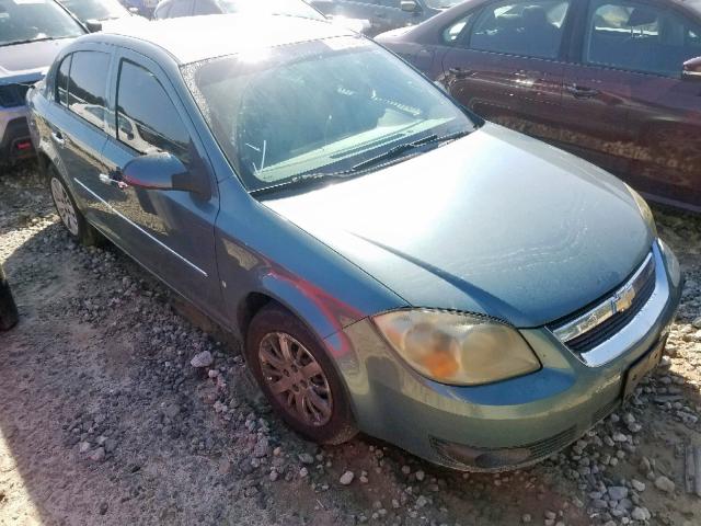 1G1AT58H997251616 - 2009 CHEVROLET COBALT LT GREEN photo 1