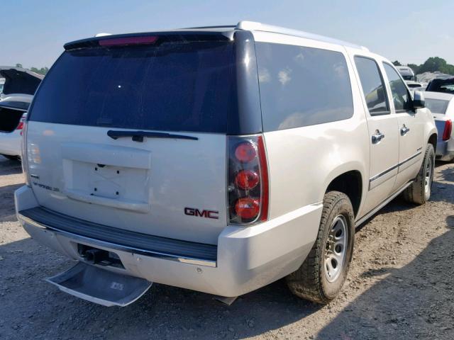 1GKUCMEFXAR128499 - 2010 GMC YUKON XL D WHITE photo 4