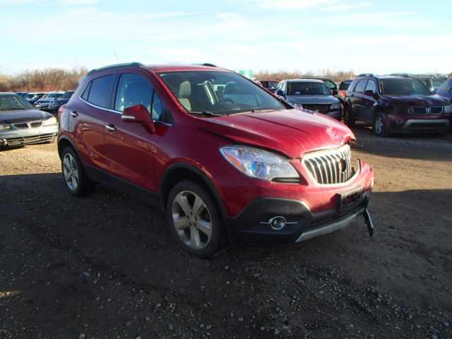 KL4CJGSB5GB532760 - 2016 BUICK ENCORE RED photo 1