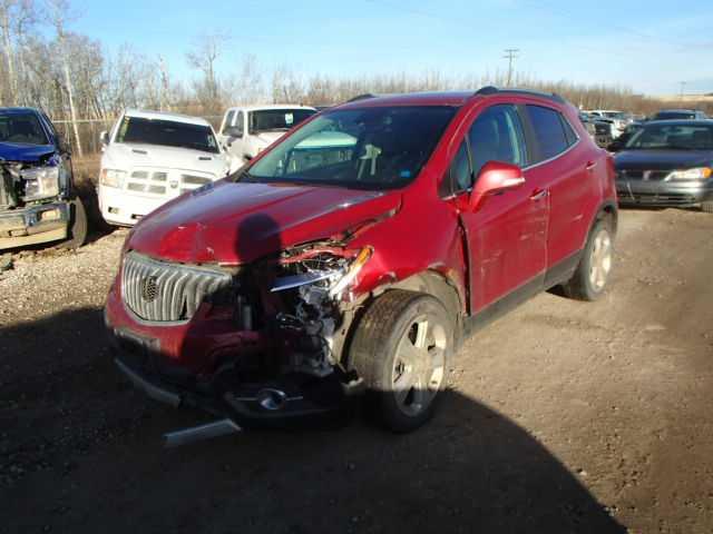 KL4CJGSB5GB532760 - 2016 BUICK ENCORE RED photo 2