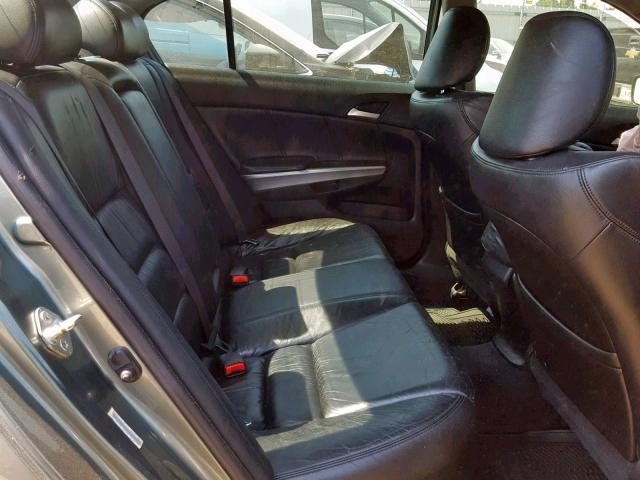 JHMCP26878C007179 - 2008 HONDA ACCORD EXL GREEN photo 6