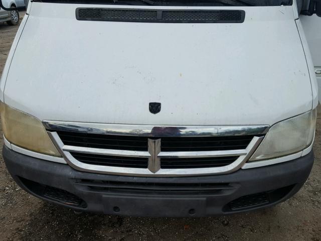 WD0PD644765964620 - 2006 DODGE SPRINTER 2 WHITE photo 7