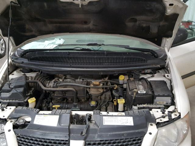 1D4GP25R33B318946 - 2003 DODGE CARAVAN SE WHITE photo 7