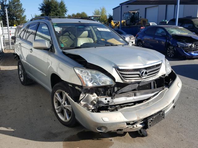 JTJHW31UX72017291 - 2007 LEXUS RX 400H SILVER photo 1