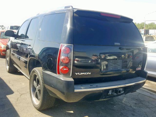 1GKFK638X7J367098 - 2007 GMC YUKON DENA BLACK photo 3