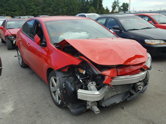 1C3CDFFA7GD814013 - 2016 DODGE DART SXT S RED photo 1