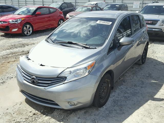 3N1CE2CP0FL358538 - 2015 NISSAN VERSA NOTE GRAY photo 2