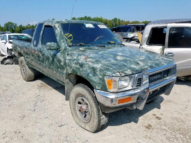 JT4VN13D0L5034278 - 1990 TOYOTA PICKUP 1/2 GREEN photo 1