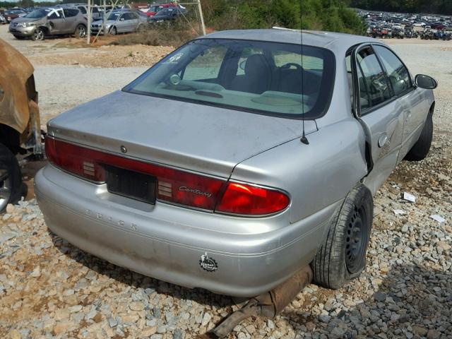 2G4WS52J841256092 - 2004 BUICK CENTURY CU SILVER photo 4