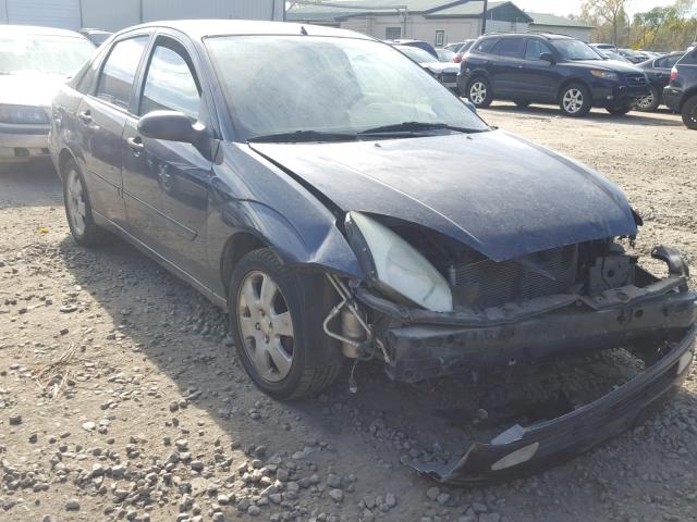 1FAFP38302W105486 - 2002 FORD FOCUS ZTS BLUE photo 1