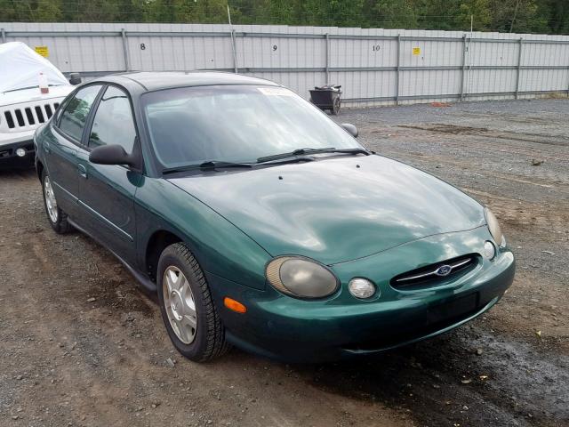 1FAFP52U5XG327617 - 1999 FORD TAURUS LX GREEN photo 1