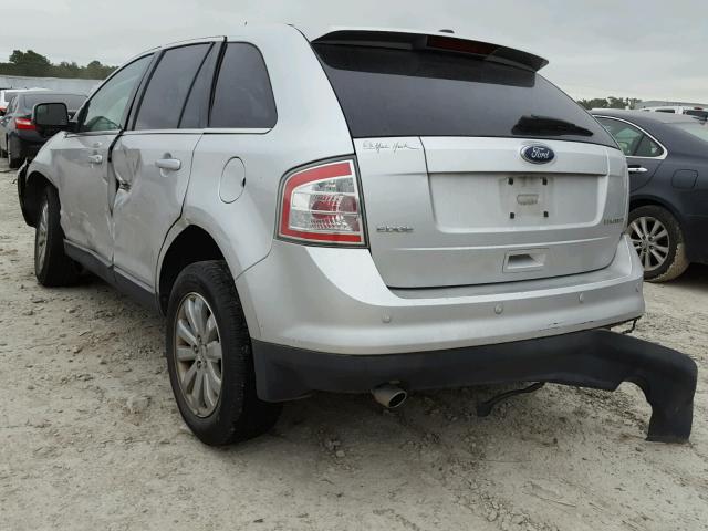 2FMDK3KC0ABA86085 - 2010 FORD EDGE LIMIT SILVER photo 3