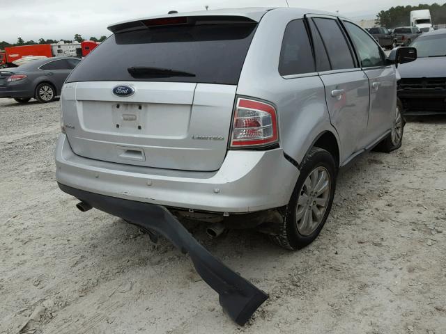 2FMDK3KC0ABA86085 - 2010 FORD EDGE LIMIT SILVER photo 4