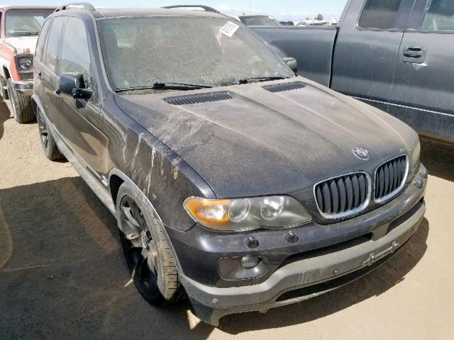 5UXFA93526LE84586 - 2006 BMW X5 4.8IS BLACK photo 1