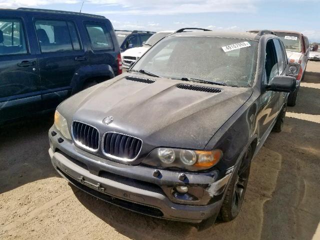 5UXFA93526LE84586 - 2006 BMW X5 4.8IS BLACK photo 2