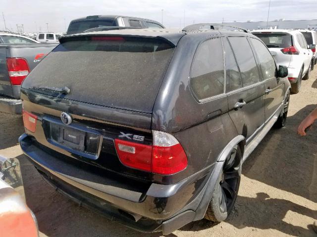 5UXFA93526LE84586 - 2006 BMW X5 4.8IS BLACK photo 4