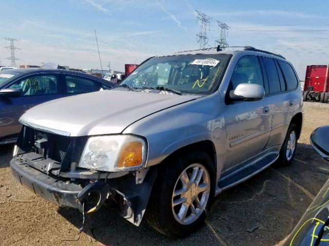 1GKET63M782217788 - 2008 GMC ENVOY DENA SILVER photo 2