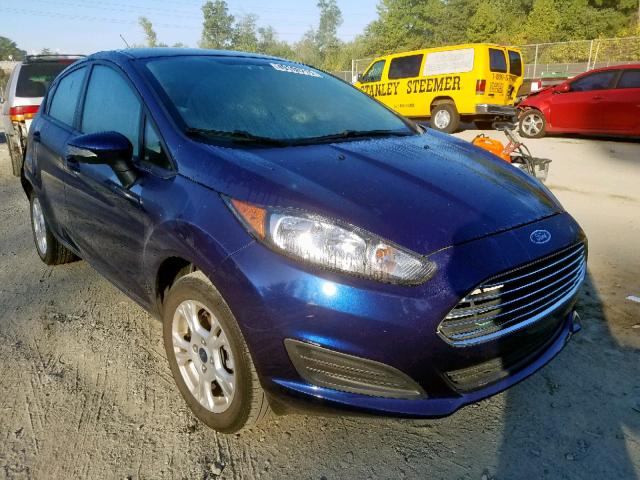 3FADP4EJ4GM164516 - 2016 FORD FIESTA SE BLUE photo 1