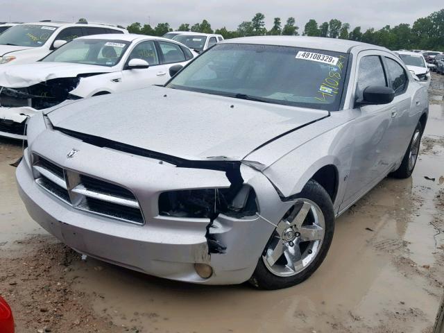 2B3KA33V29H622463 - 2009 DODGE CHARGER SX SILVER photo 2