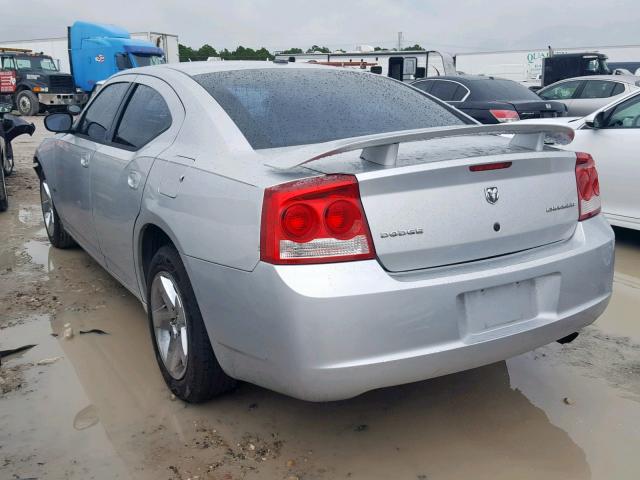 2B3KA33V29H622463 - 2009 DODGE CHARGER SX SILVER photo 3