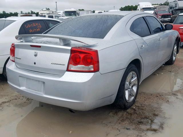 2B3KA33V29H622463 - 2009 DODGE CHARGER SX SILVER photo 4