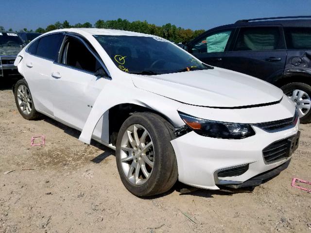 1G1ZB5ST9JF110476 - 2018 CHEVROLET MALIBU LS WHITE photo 1