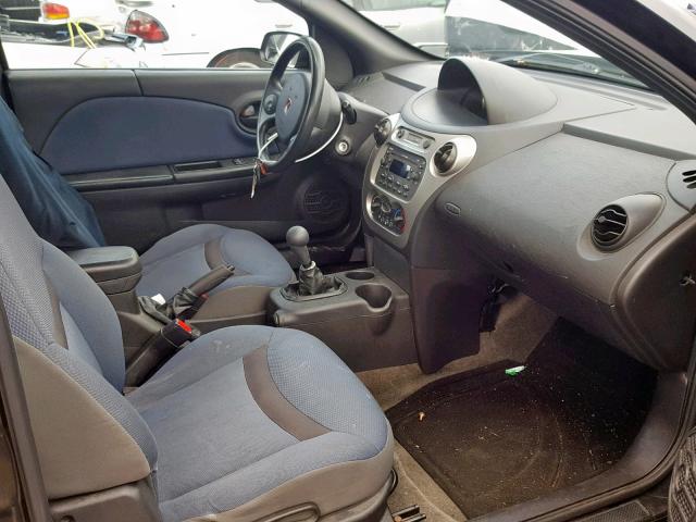 1G8AM12F84Z170392 - 2004 SATURN ION LEVEL BLACK photo 5