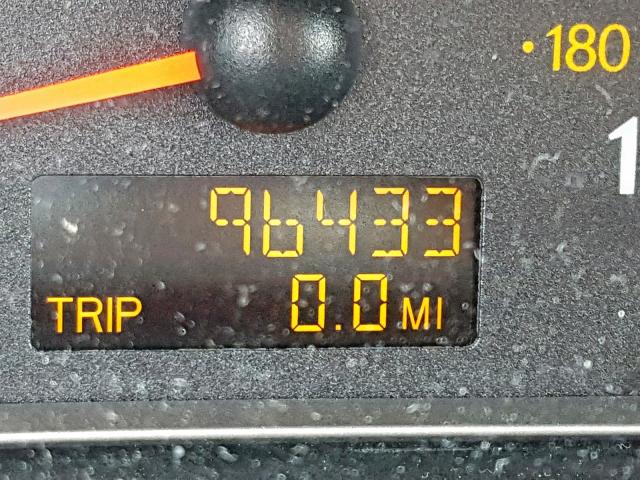 1G8AM12F84Z170392 - 2004 SATURN ION LEVEL BLACK photo 8