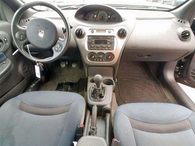 1G8AM12F84Z170392 - 2004 SATURN ION LEVEL BLACK photo 9