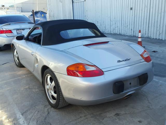 WP0CA2986VS624864 - 1997 PORSCHE BOXSTER SILVER photo 3