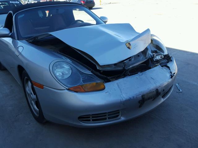 WP0CA2986VS624864 - 1997 PORSCHE BOXSTER SILVER photo 9