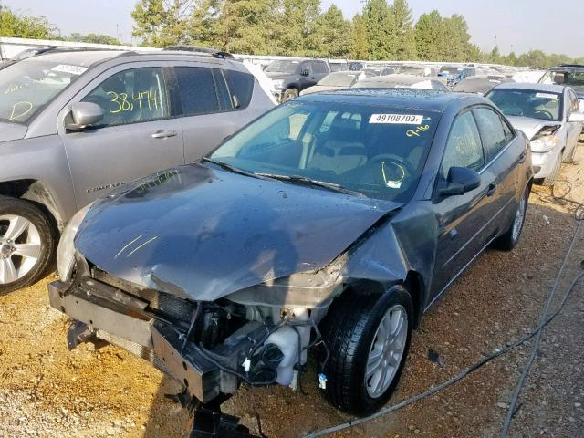 1G2ZG548654175194 - 2005 PONTIAC G6 GRAY photo 2