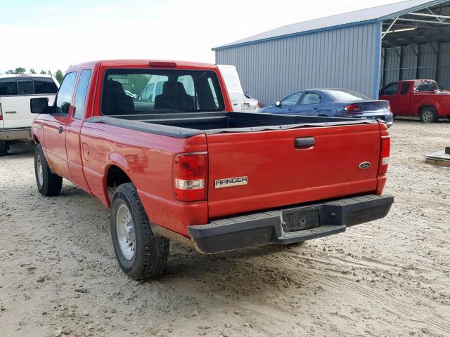 1FTYR44U57PA21084 - 2007 FORD RANGER SUP RED photo 3