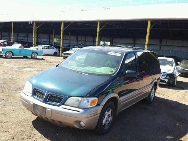 1GMDX03E4WD109059 - 1998 PONTIAC TRANS SPOR GREEN photo 2