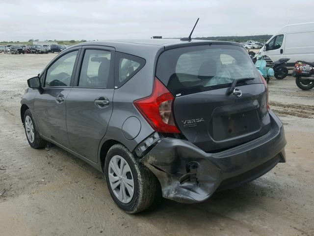 3N1CE2CP9JL362094 - 2018 NISSAN VERSA NOTE GRAY photo 3