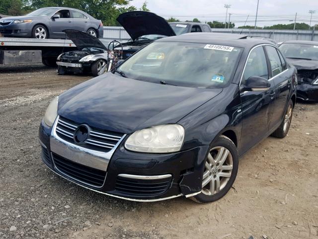 3VWEF71K07M070437 - 2007 VOLKSWAGEN JETTA WOLF BLACK photo 2