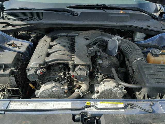 2D4FV47V07H769255 - 2007 DODGE MAGNUM SXT BLUE photo 7