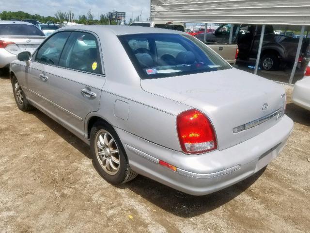 KMHFU45E73A247889 - 2003 HYUNDAI XG 350 SILVER photo 3